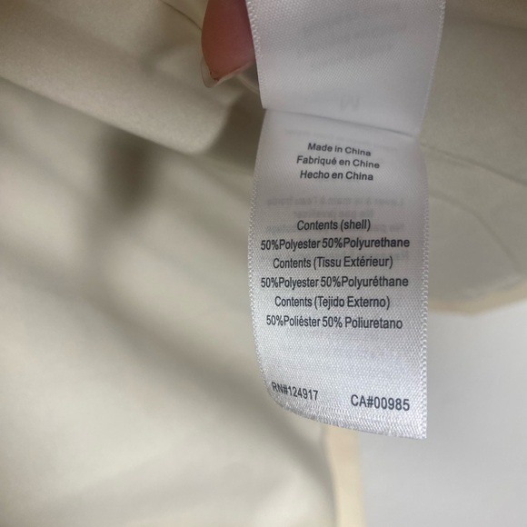 WeWoreWhat Vegan Leather Classic Blazer / Tan / Khaki / Size Medium - Picture 8 of 11